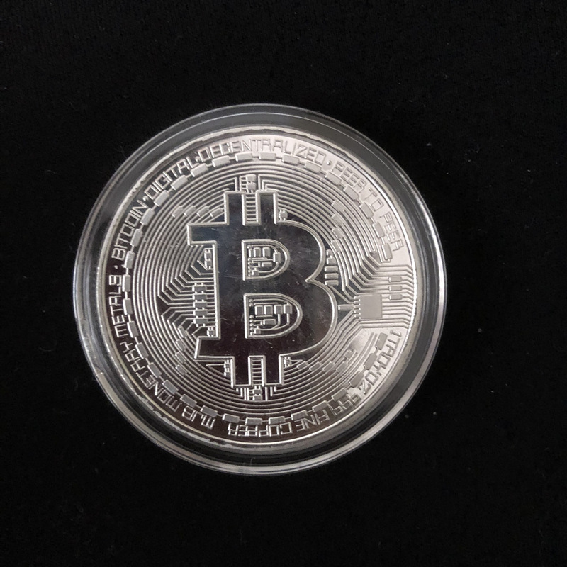 Bitcoin Coin Silver