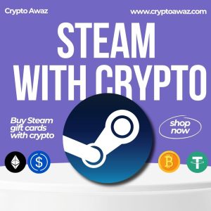 Buy Steam Gift Cards with Crypto